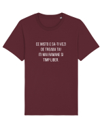 Timp Liber Tricou mânecă scurtă Unisex Rocker