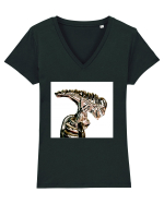 Xenomorph Tricou mânecă scurtă guler V Damă Evoker
