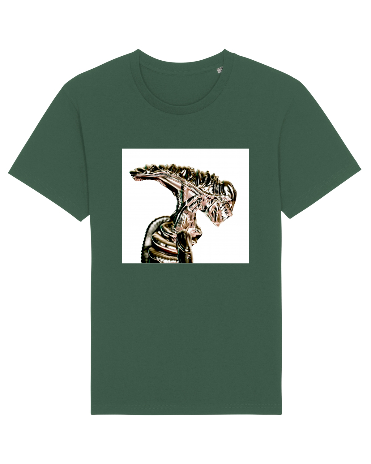 Tricou mânecă scurtă Unisex Rocker Bottle Green