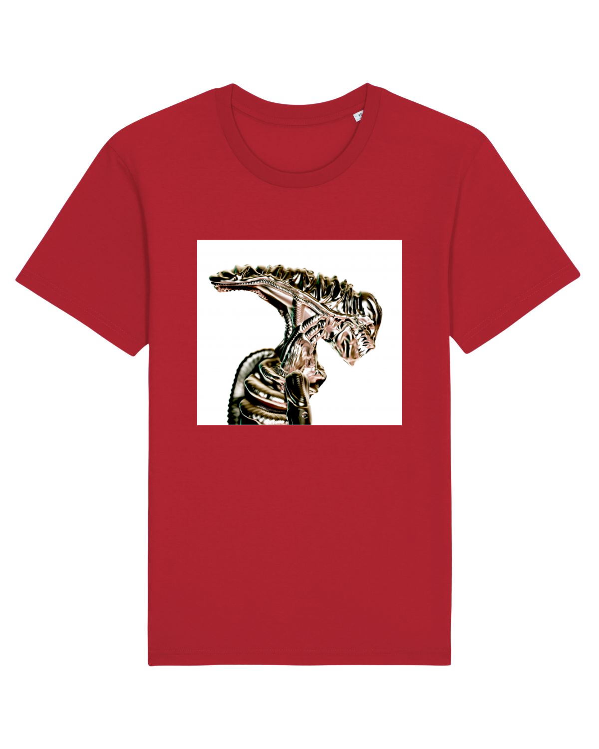 Tricou mânecă scurtă Unisex Rocker Red