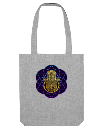 Hamsa Hand Heather Grey