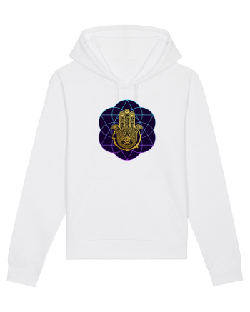 Hamsa Hand White
