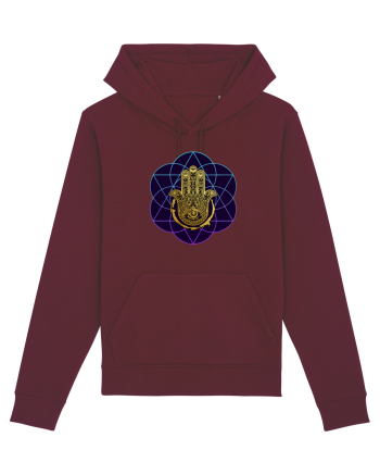 Hamsa Hand Burgundy