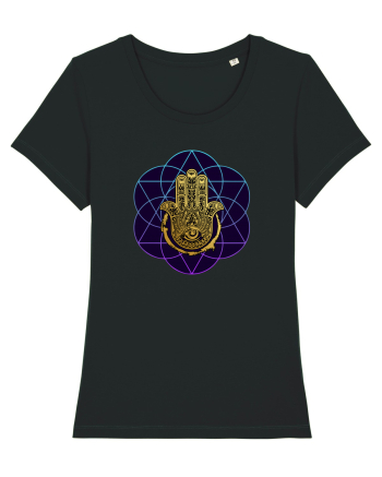 Hamsa Hand Black