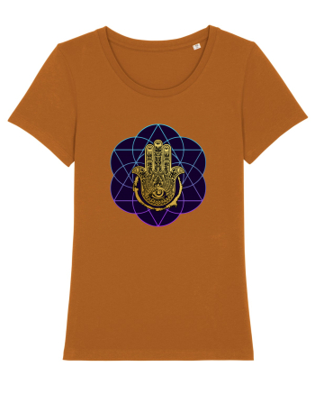 Hamsa Hand Roasted Orange