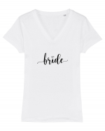 BRIDE Tricou mânecă scurtă guler V Damă Evoker