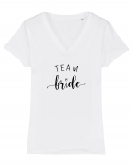 Team Bride Tricou mânecă scurtă guler V Damă Evoker