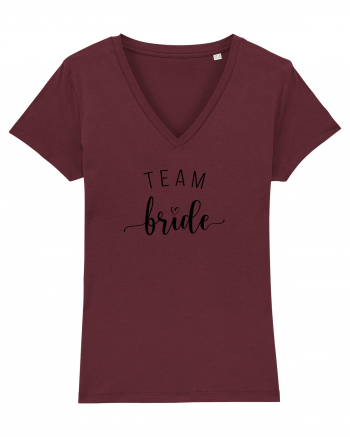 Team Bride Burgundy