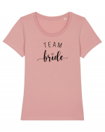 Team Bride Tricou mânecă scurtă guler larg fitted Damă Expresser