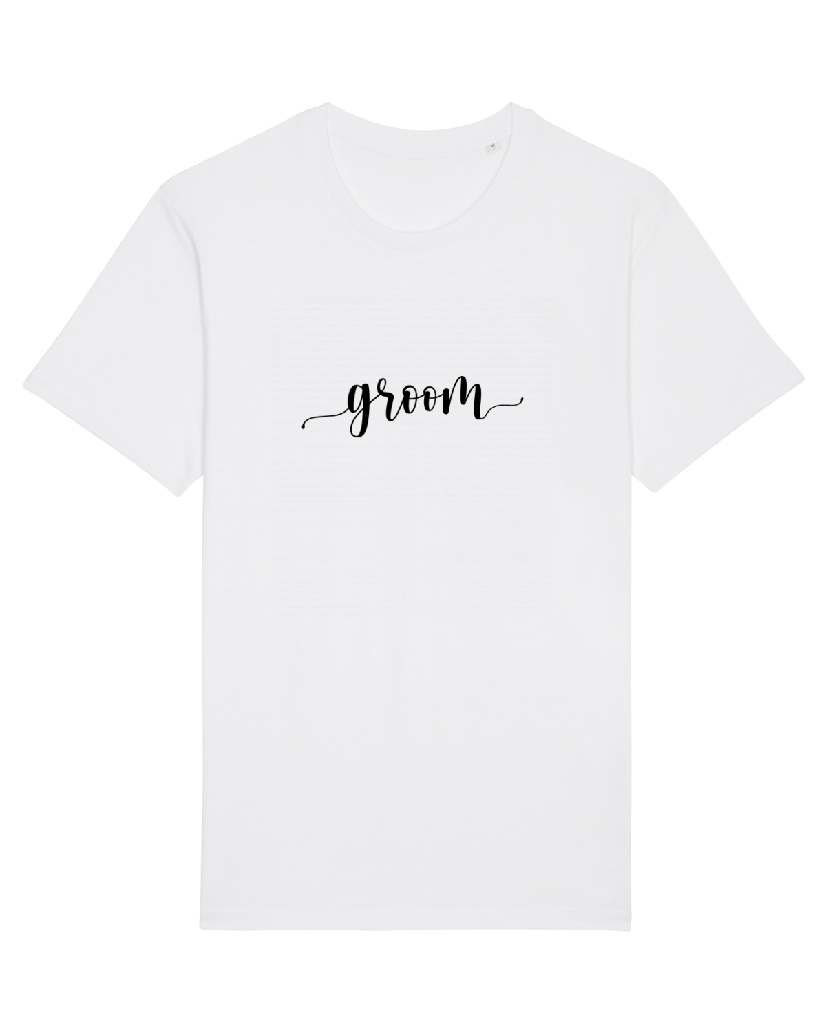 Tricou mânecă scurtă Unisex Rocker White