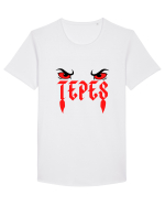 Vlad Dracul Vlad Tepes .Dracula Tricou mânecă scurtă guler larg Bărbat Skater