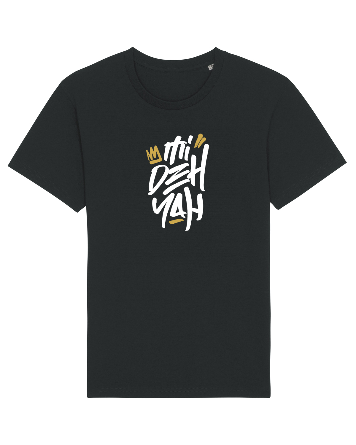 Tricou mânecă scurtă Unisex Rocker Black