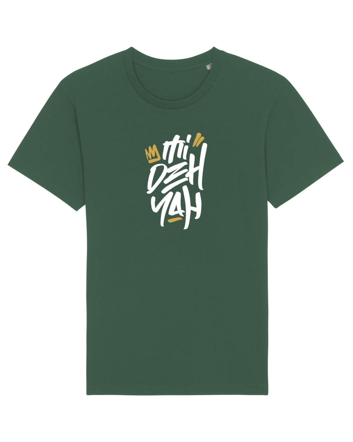 Tricou mânecă scurtă Unisex Rocker Bottle Green