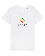 Rasta University Lion Logo Tricou mânecă scurtă  Copii Mini Creator