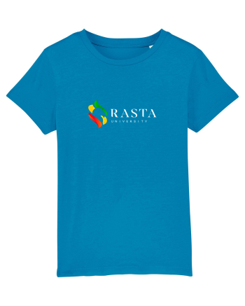 Rasta University Lion Logo Azur