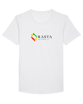 Rasta University Lion Logo White