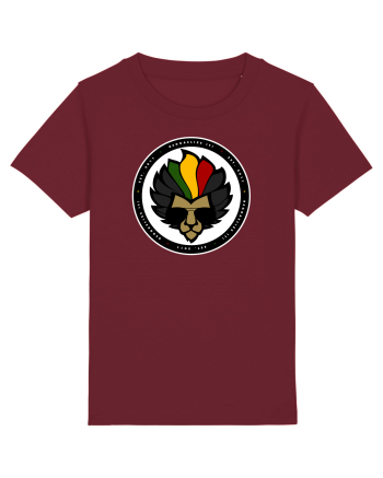 Reggaelize it! Lion Logo Burgundy