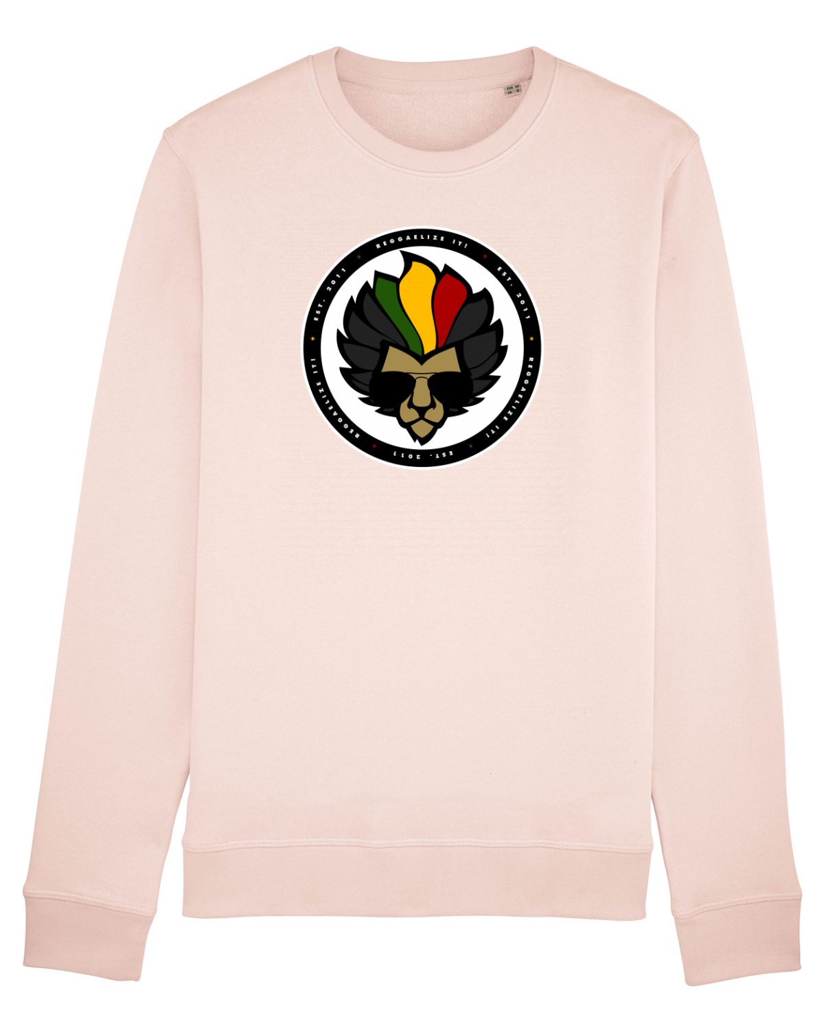 Bluză mânecă lungă Unisex Rise Candy Pink