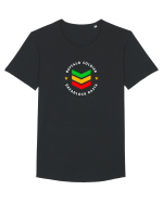 Buffalo Soldier Dreadlock Rasta Tricou mânecă scurtă guler larg Bărbat Skater