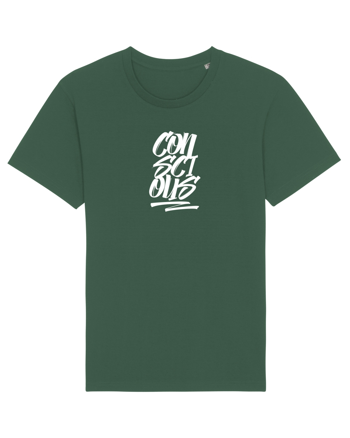 Tricou mânecă scurtă Unisex Rocker Bottle Green