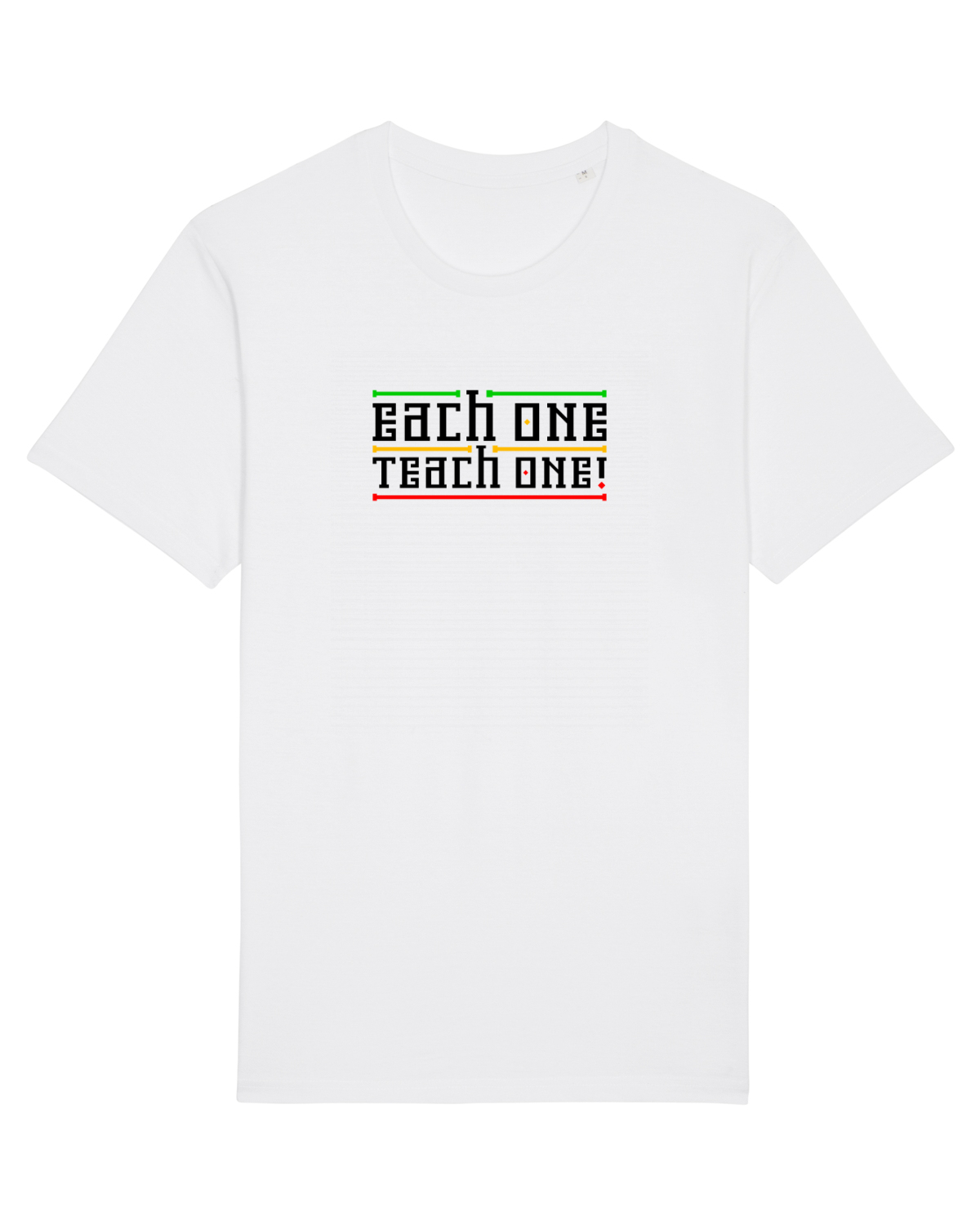 Tricou mânecă scurtă Unisex Rocker White