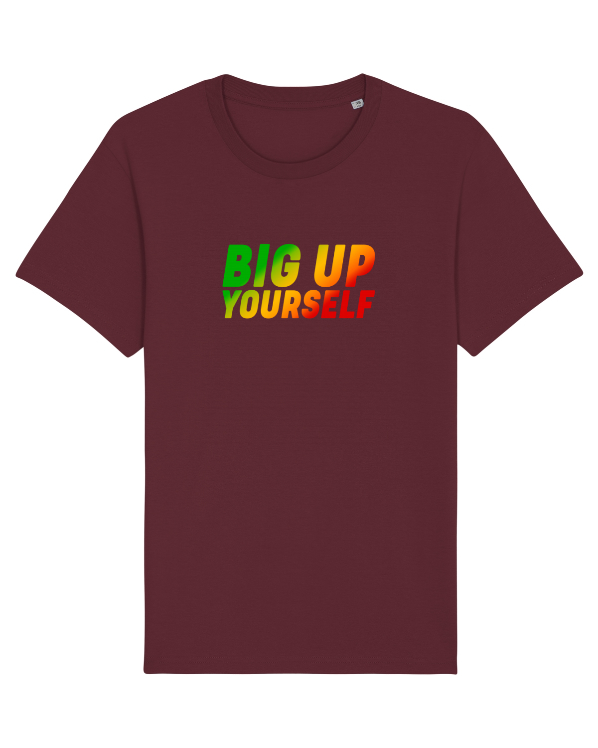 Tricou mânecă scurtă Unisex Rocker Burgundy