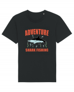 Adventure Shark Fishing Tricou mânecă scurtă Unisex Rocker