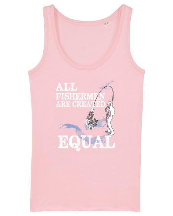 All Fishermen Are Created Equal Cotton Pink