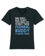 Fishing Buddy Tricou mânecă scurtă guler V Bărbat Presenter