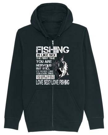 Fishing Is Like Sex Black