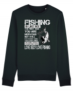 Fishing Is Like Sex Bluză mânecă lungă Unisex Rise