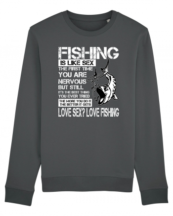 Fishing Is Like Sex Anthracite