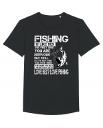 Fishing Is Like Sex Tricou mânecă scurtă guler larg Bărbat Skater