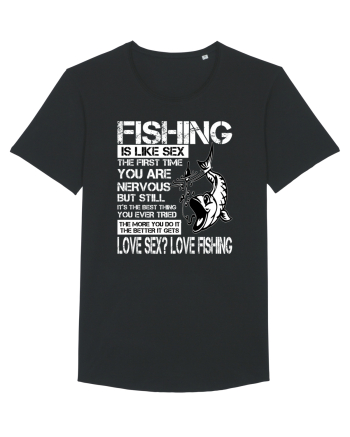 Fishing Is Like Sex Black