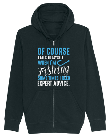 I Talk To Myself When I'm Fishing Black