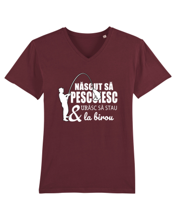 Nascut Sa Pescuiesc Burgundy