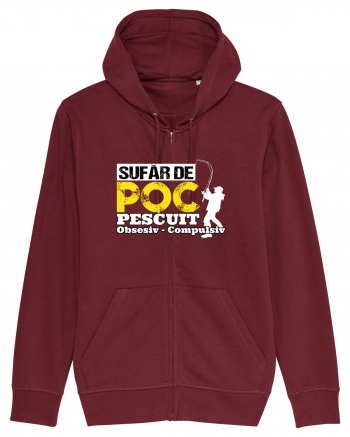 Sufar De Pescuit Obsesiv - Compulsiv Burgundy