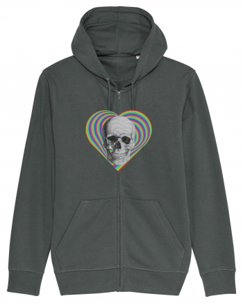Psychedelic Skull Anthracite