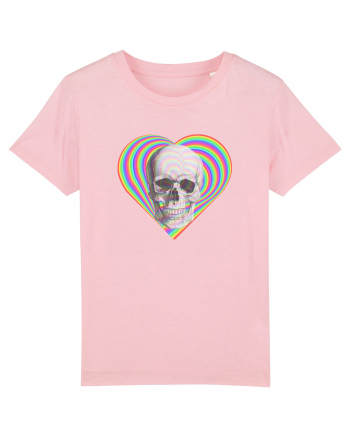 Psychedelic Skull Cotton Pink