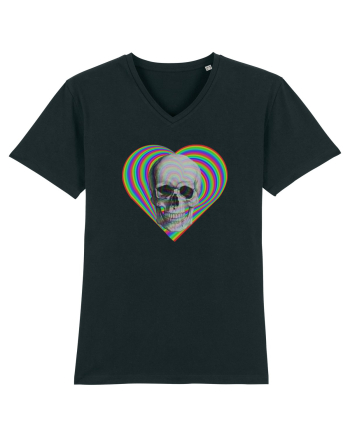 Psychedelic Skull Black