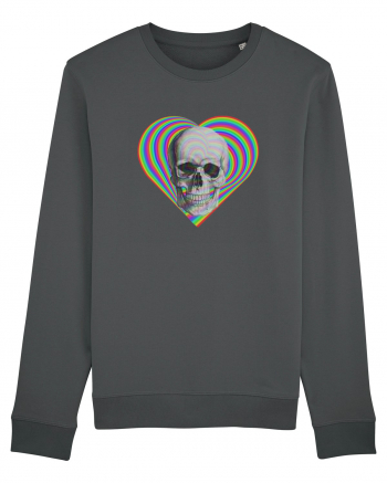 Psychedelic Skull Anthracite