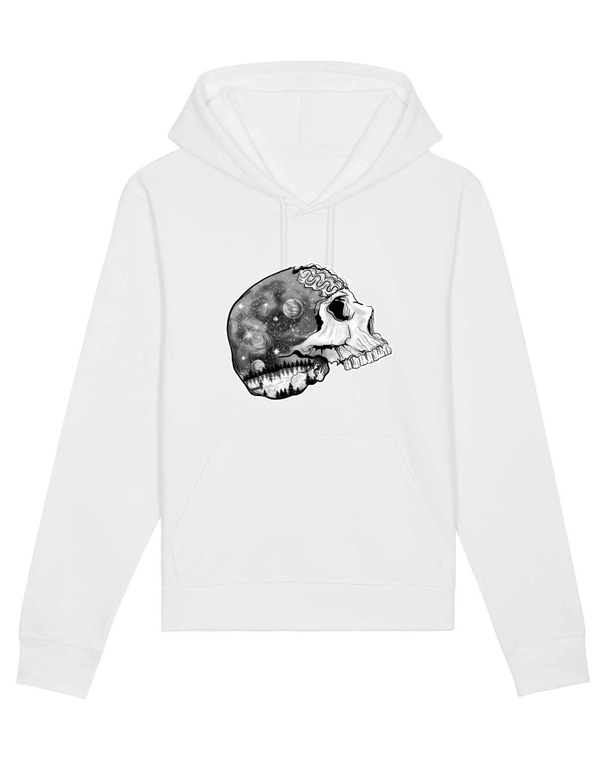 Hanorac Unisex Drummer White