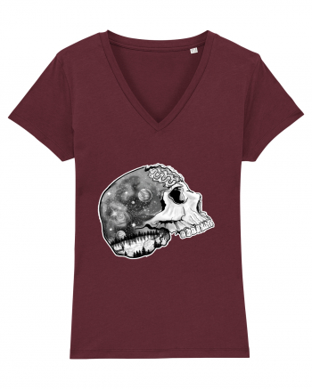 Skull Burgundy