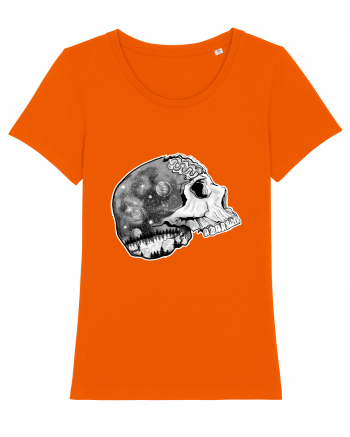 Skull Bright Orange