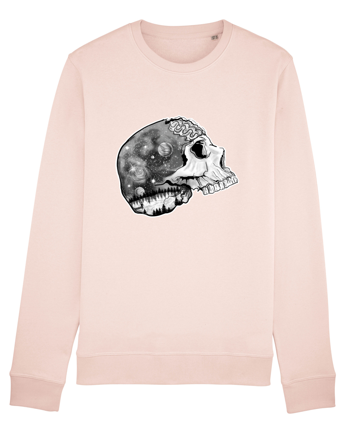 Bluză mânecă lungă Unisex Rise Candy Pink
