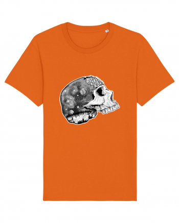 Skull Bright Orange