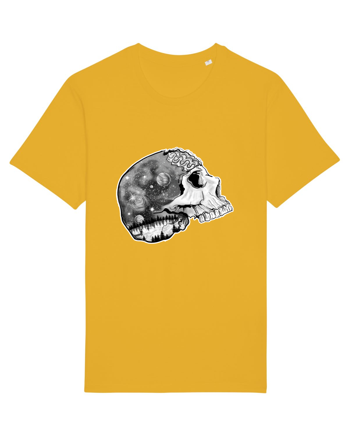 Tricou mânecă scurtă Unisex Rocker Spectra Yellow