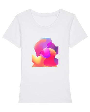 Abstract Bubbles White