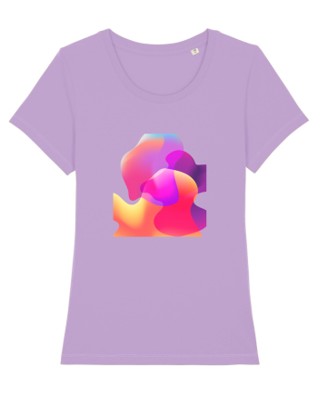 Abstract Bubbles Lavender Dawn