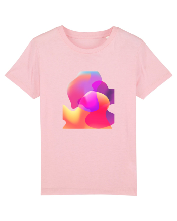 Abstract Bubbles Cotton Pink